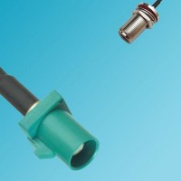 FAKRA SMB Z Male to N Bulkhead Female RF Cable