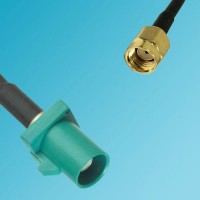 FAKRA SMB Z Male to RP SMA Male RF Cable