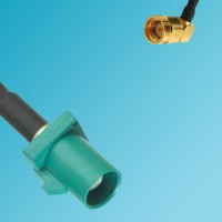FAKRA SMB Z Male to SMA Male Right Angle RF Cable