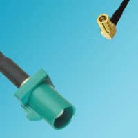 FAKRA SMB Z Male to SMB Female Right Angle RF Cable