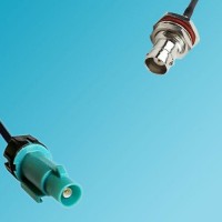FAKRA SMB Z Male Waterproof to BNC Bulkhead Female RF Cable