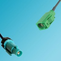 FAKRA SMB Z Male Waterproof to FAKRA SMB E Female RF Cable