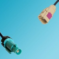 FAKRA SMB Z Male Waterproof to FAKRA SMB I Female RF Cable