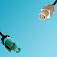 FAKRA SMB Z Male Waterproof to FAKRA SMB I Male RF Cable