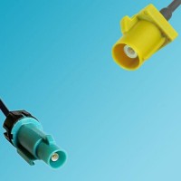 FAKRA SMB Z Male Waterproof to FAKRA SMB K Male RF Cable