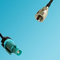 FAKRA SMB Z Male Waterproof to FME Male RF Cable