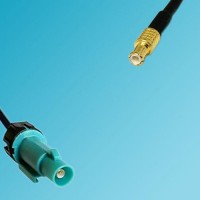 FAKRA SMB Z Male Waterproof to MCX Male RF Cable