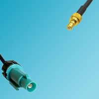 FAKRA SMB Z Male Waterproof to SMB Male RF Cable