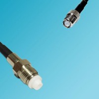 FME Female to Mini UHF Female RF Cable