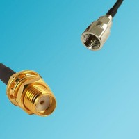 FME Male to SMA Bulkhead Female RF Cable