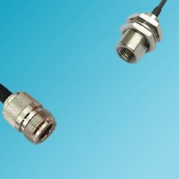 FME Bulkhead Male to N Female RF Cable