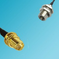 FME Bulkhead Male to RP SMA Bulkhead Female RF Cable