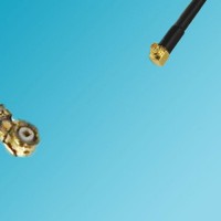 IPEX Default to MMCX Male Right Angle RF Cable