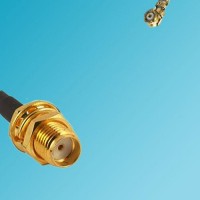 IPEX Default to SMA Bulkhead Female RF Cable