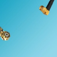 IPEX Default to SSMA Male Right Angle RF Cable