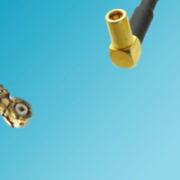 IPEX Default to SSMB Female Right Angle RF Cable