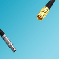 Lemo FFA 00S Male to MCX Female RF Cable