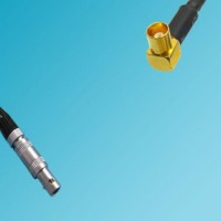 Lemo FFA 00S Male to MCX Female Right Angle RF Cable