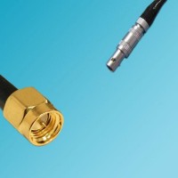 Lemo FFA 00S Male to SMA Male RF Cable