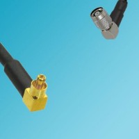 MC-Card Male Right Angle to RP TNC Male Right Angle RF Cable
