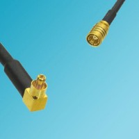 MC-Card Male Right Angle to SMB Female RF Cable