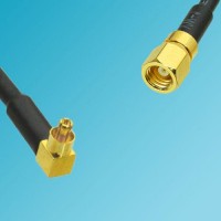 MC-Card Male Right Angle to SMC Female RF Cable