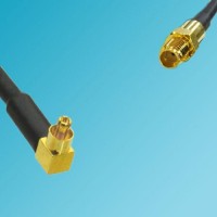 MC-Card Male Right Angle to SSMA Female RF Cable