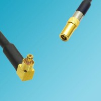 MC-Card Male Right Angle to SSMB Female RF Cable