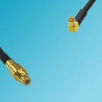 SSMC Male to MC-Card Male Right Angle RF Cable