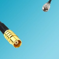 MCX Female to Mini UHF Male RF Cable