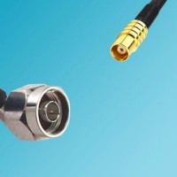 MCX Female to N Male Right Angle RF Coaxial Cable