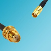 MCX Female to SMA Bulkhead Female RF Coaxial Cable