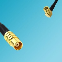 MCX Female to SMB Female Right Angle RF Coaxial Cable