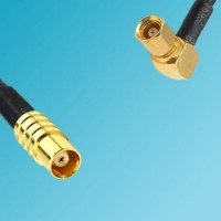 MCX Female to SMC Female Right Angle RF Coaxial Cable