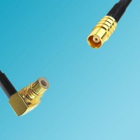 SMC Male Right Angle to MCX Female RF Cable