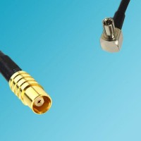 TS9 Male Right Angle to MCX Female RF Cable
