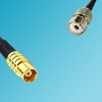 UHF Female to MCX Female RF Cable