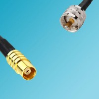 UHF Male to MCX Female RF Cable