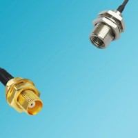 MCX Bulkhead Female to FME Bulkhead Male RF Cable
