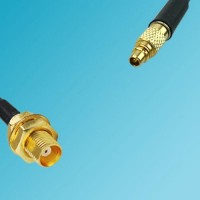 MCX Bulkhead Female to RP MMCX Male RF Cable