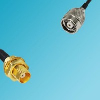 MCX Bulkhead Female to RP TNC Male RF Cable