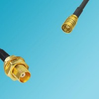 MCX Bulkhead Female to SMB Female RF Cable