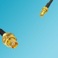 MCX Bulkhead Female to SSMB Male RF Cable