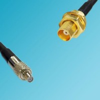 TS9 Female to MCX Bulkhead Female RF Cable
