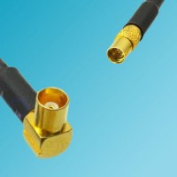 MCX Female Right Angle to MMCX Female RF Coaxial Cable
