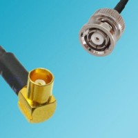 MCX Female Right Angle to RP BNC Male RF Coaxial Cable