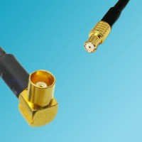 MCX Female Right Angle to RP MCX Male RF Coaxial Cable