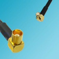 MCX Female Right Angle to RP MCX Male Right Angle RF Coaxial Cable