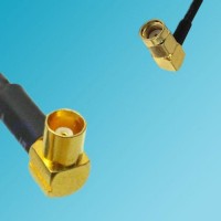 MCX Female Right Angle to RP SMA Male Right Angle RF Coaxial Cable