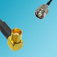 MCX Female Right Angle to RP TNC Male RF Coaxial Cable